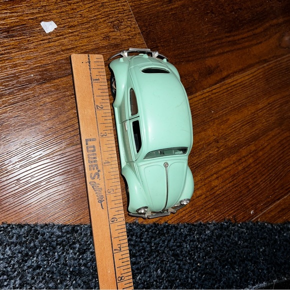 Volkswagon VW 1955 Beetle Vintage Mint Green Doors Open Collectible - Picture 14 of 16